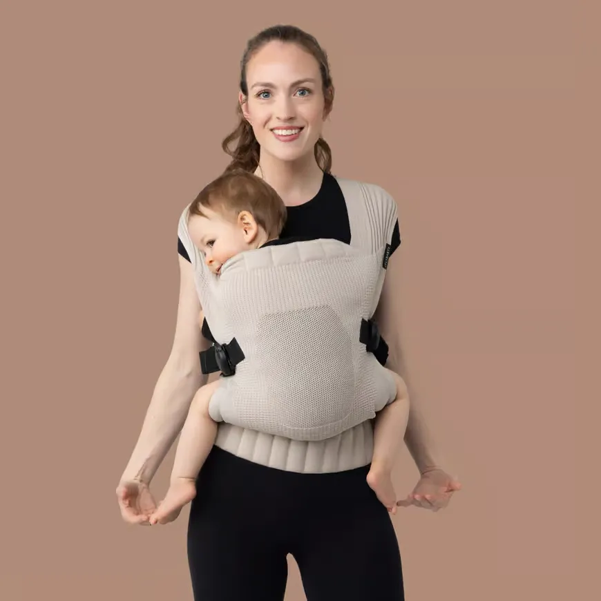 Babytragen, FLYBABY, Beige – Produktansicht