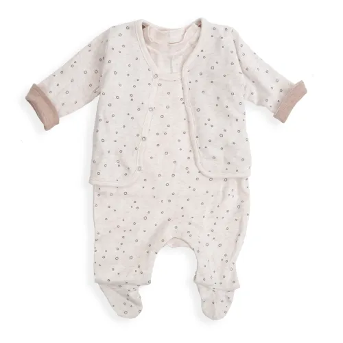 Sweat-, Fleece- & Strickjacken, DIMO, Beige – Produktansicht