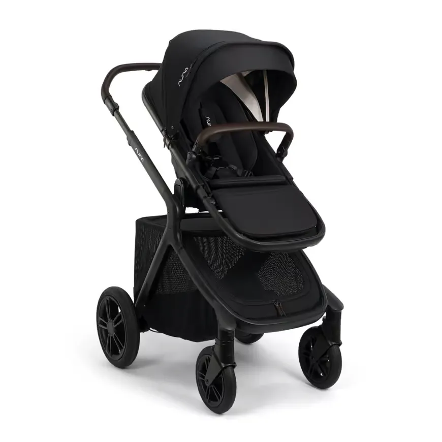 Kombi-Kinderwagen, nuna, Schwarz – Produktansicht