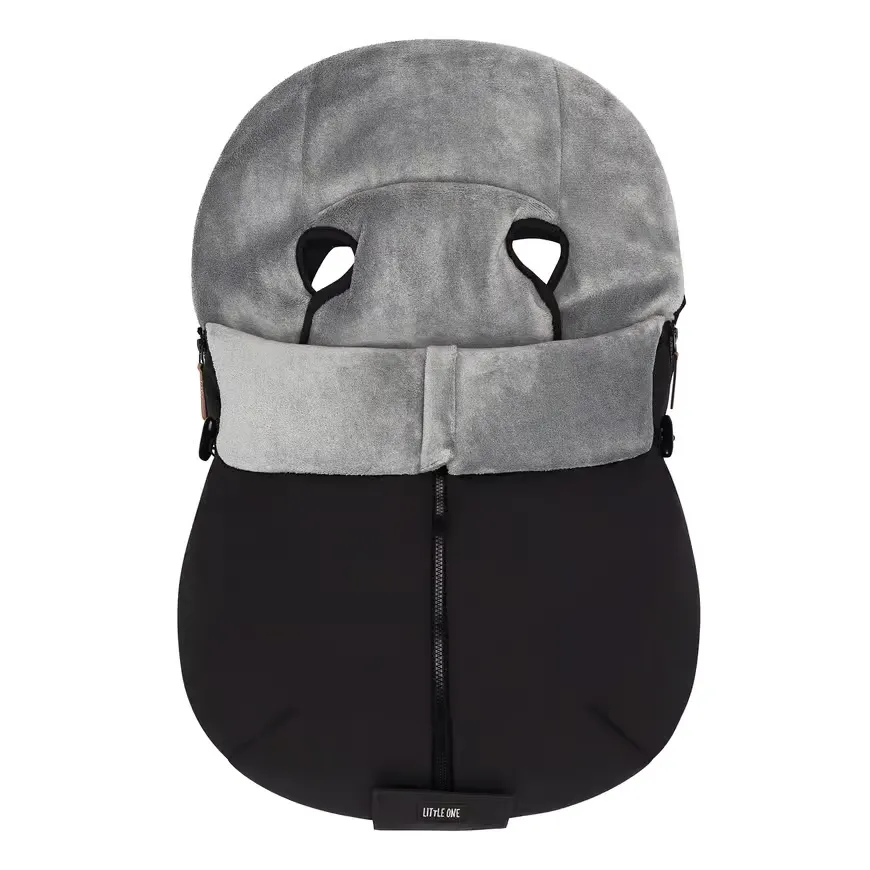 Fußsäcke, LITTLE ONE, Schwarz – Produktansicht