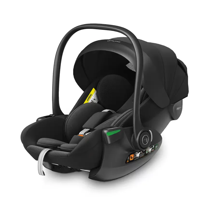 Babyschalen 0-13 kg, Gruppe 0+, My junior, Schwarz – Produktansicht