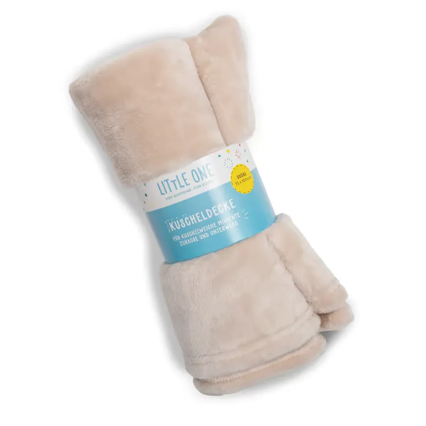 Kuscheldecken, LITTLE ONE, Beige – Produktansicht