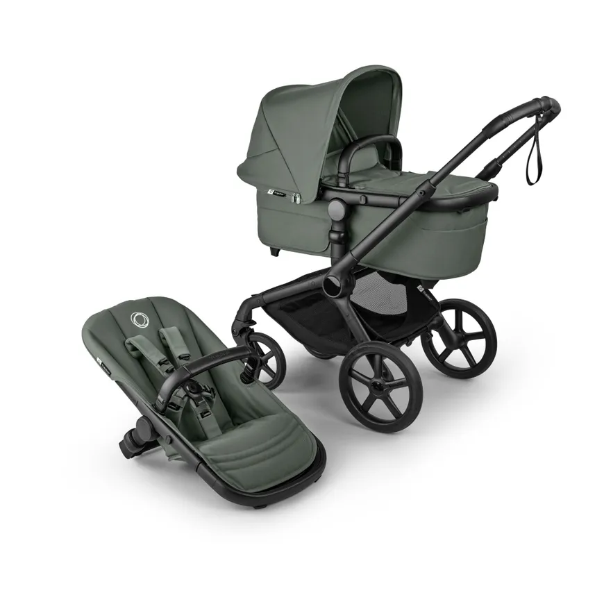 Kombi-Kinderwagen, bugaboo, Grün – Produktansicht