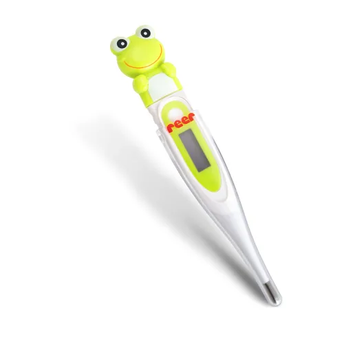 Fieberthermometer, reer, Grün – Produktansicht