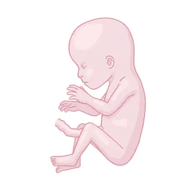 Baby ein, das auf dem boden sitzt.