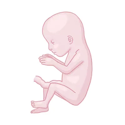 Baby ein, das auf dem boden sitzt.
