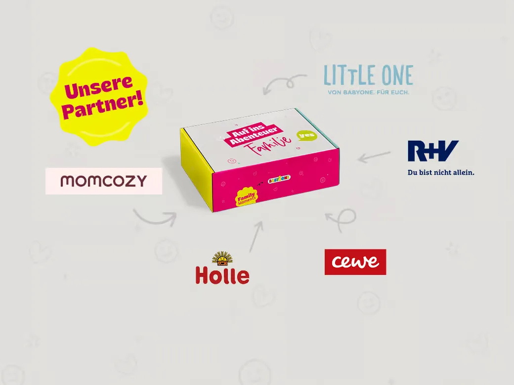 Welcome Box mit den teilnehmenden Herstellern 